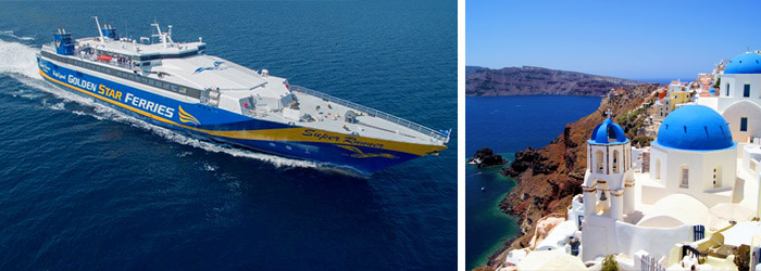 Cycladen, vanaf €19 met Golden Star Ferries